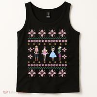 Christmas Nutcracker Squad Ballet Dance Funny Xmas Holiday Tank Top thumb 2