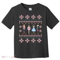 Christmas Nutcracker Squad Ballet Dance Funny Xmas Holiday Toddler T-Shirt thumb 0