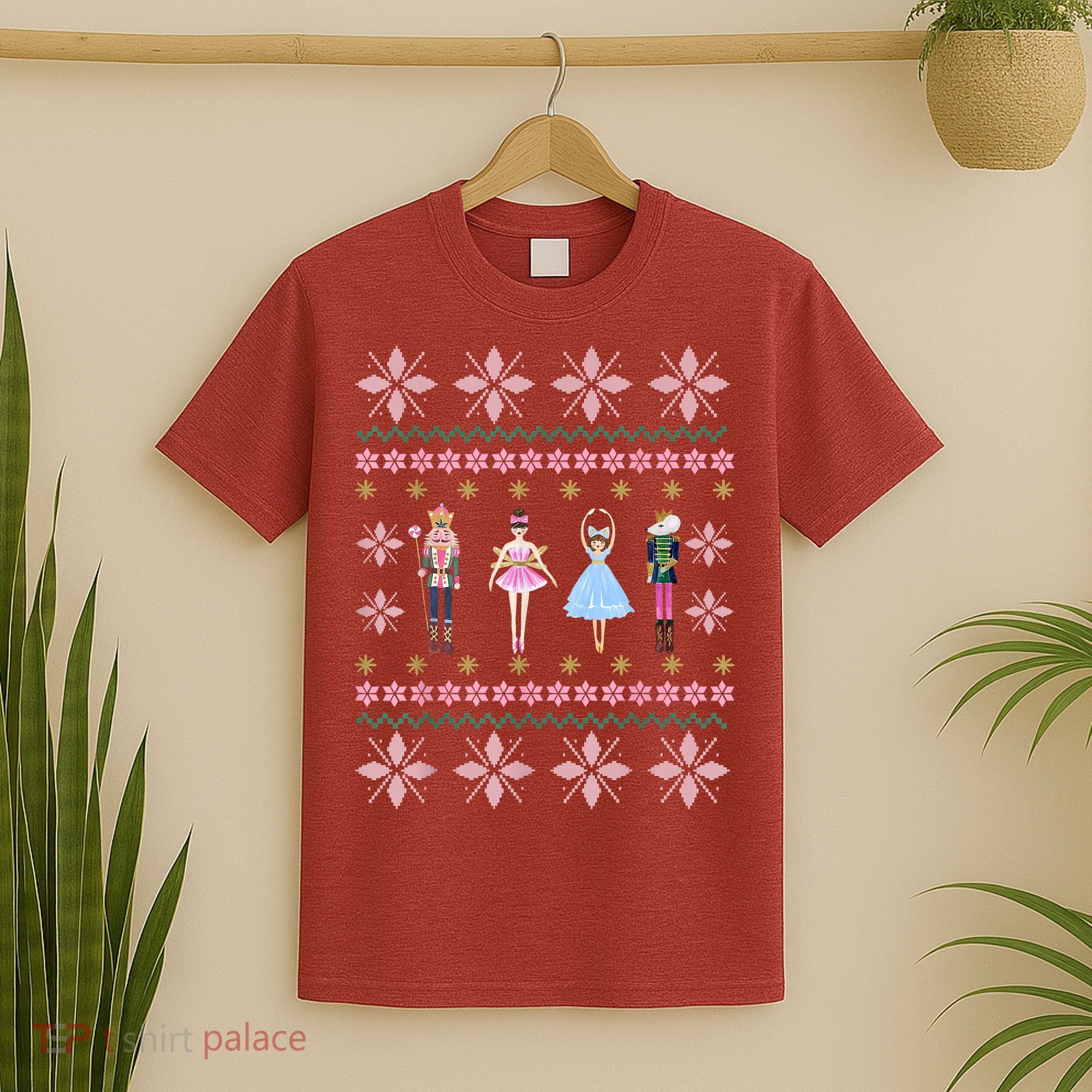 Christmas Nutcracker Squad Ballet Dance Funny Xmas Holiday T-Shirt