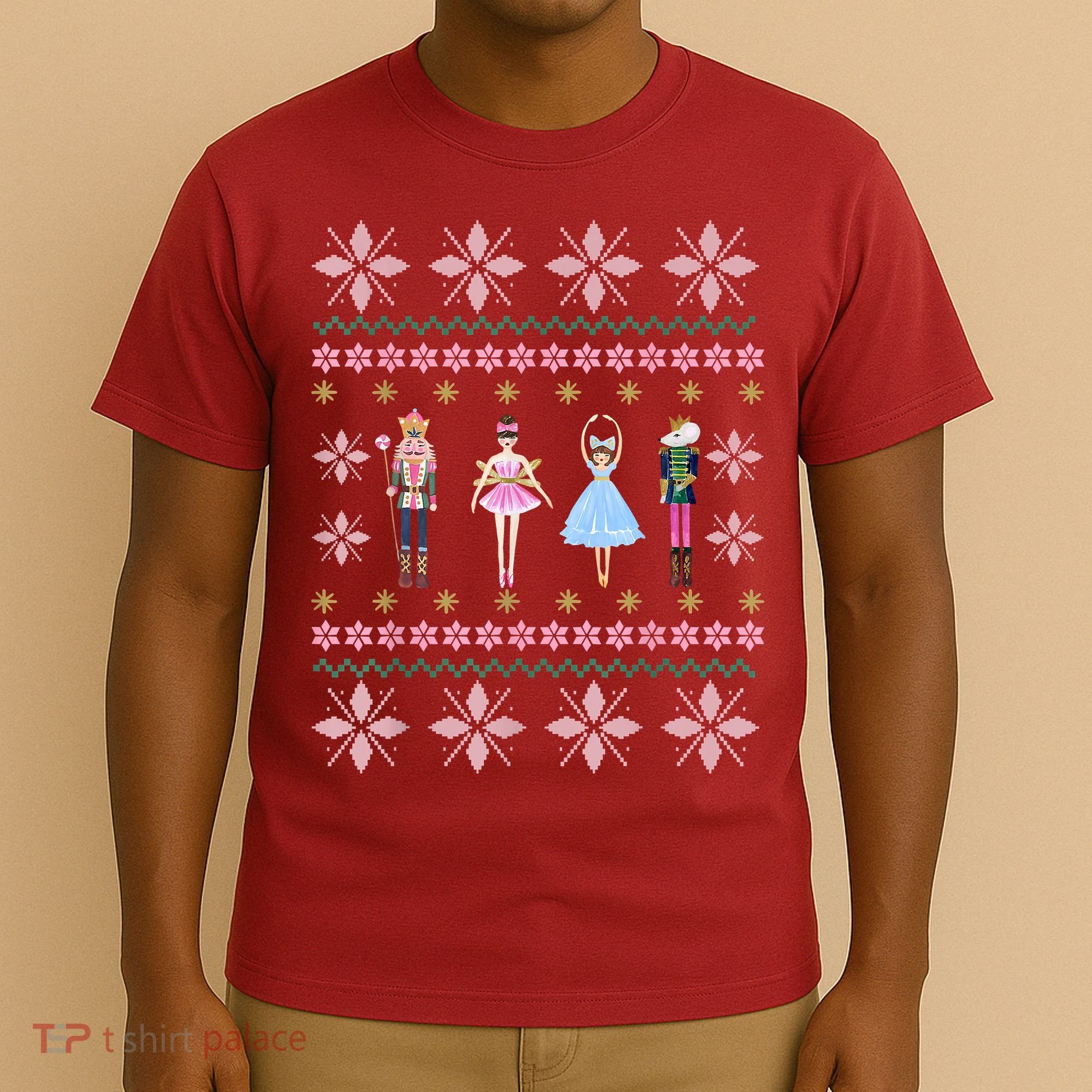Christmas Nutcracker Squad Ballet Dance Funny Xmas Holiday T-Shirt