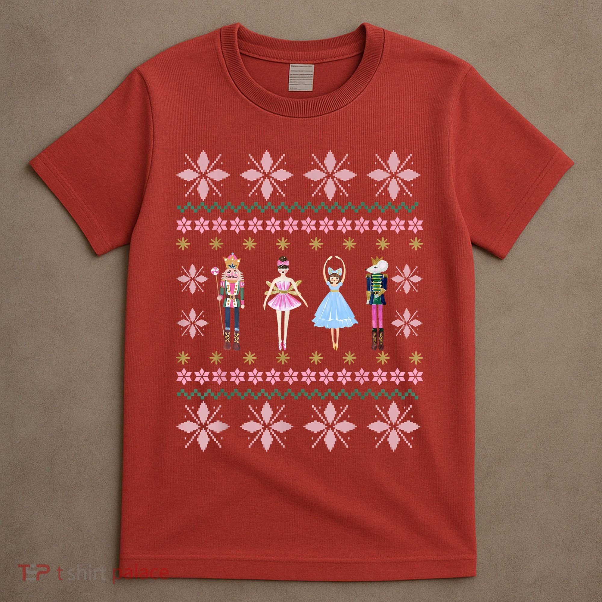 Christmas Nutcracker Squad Ballet Dance Funny Xmas Holiday T-Shirt