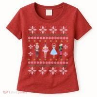 Christmas Nutcracker Squad Ballet Dance Funny Xmas Holiday Women's T-Shirt thumb 0