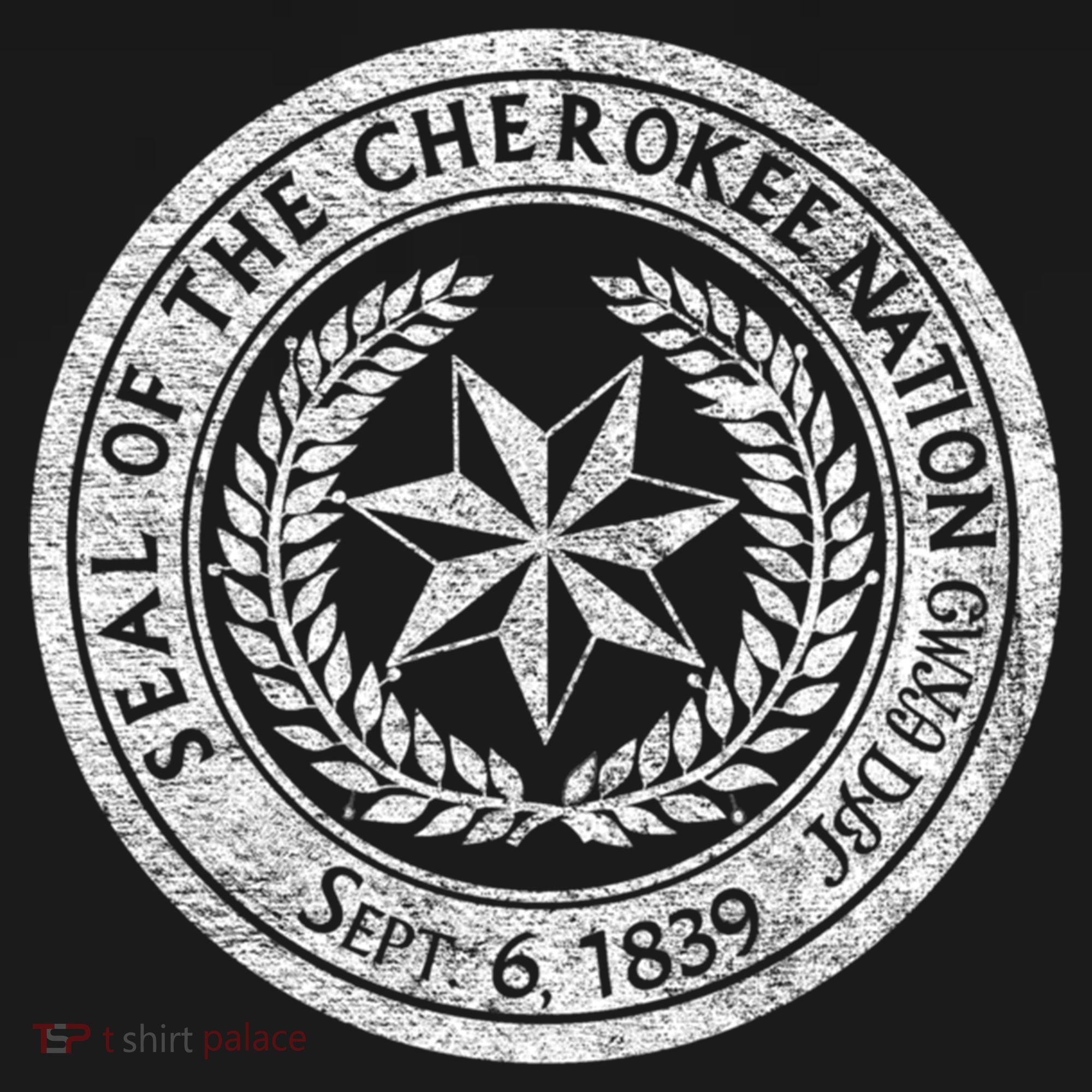 Cherokee Nation Seal Native American Tribe Pride Honor Meaningful Gift Bucket Hat