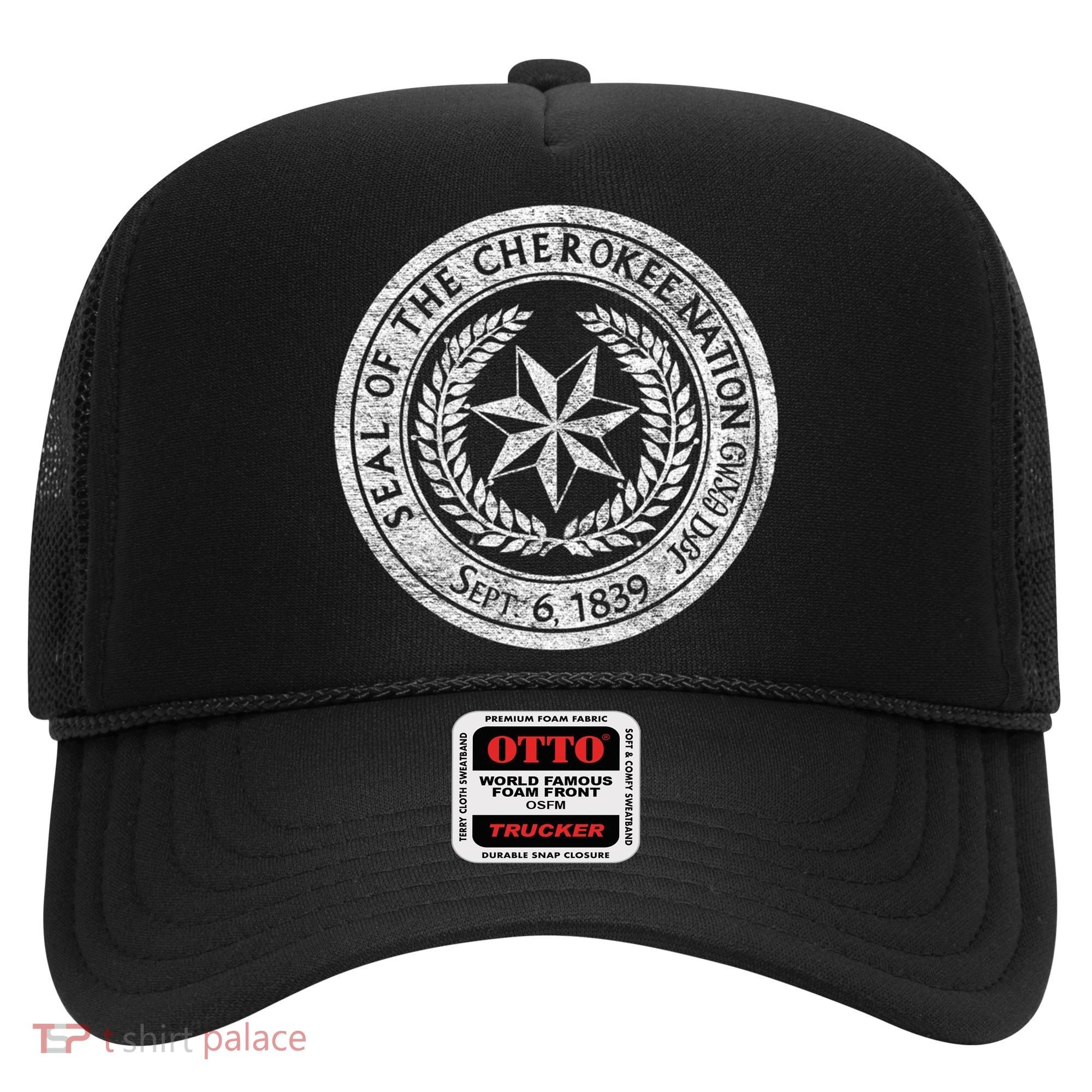 Cherokee Nation Seal Native American Tribe Pride Honor Meaningful Gift Hat