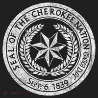 Cherokee Nation Seal Native American Tribe Pride Honor Meaningful Gift Golf Towel thumb 3