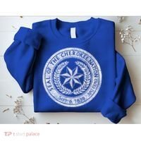 Cherokee Nation Seal Native American Tribe Pride Honor Meaningful Gift Sweatshirt thumb 2
