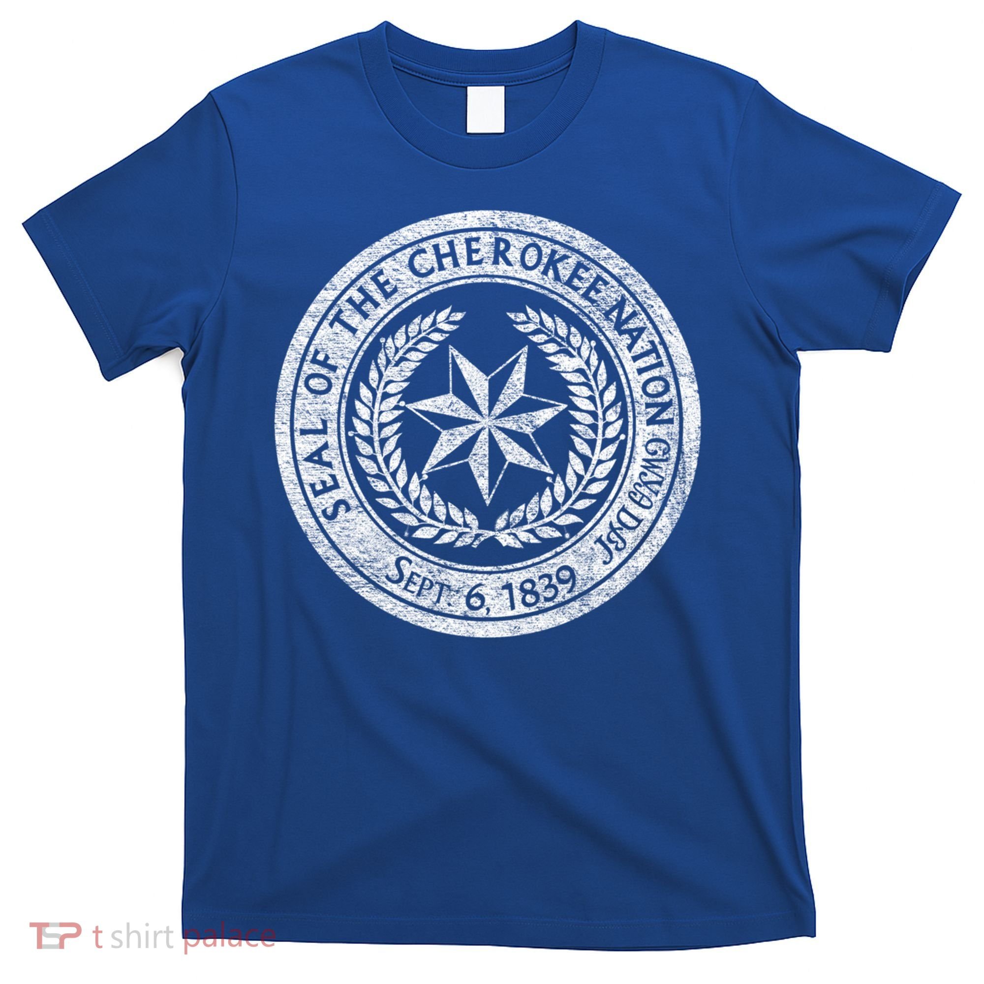Cherokee Nation Seal Native American Tribe Pride Honor Meaningful Gift T-Shirt