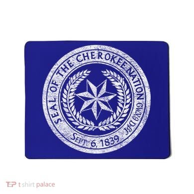 Cherokee Nation Seal Native American Tribe Pride Honor Meaningful Gift Mousepad