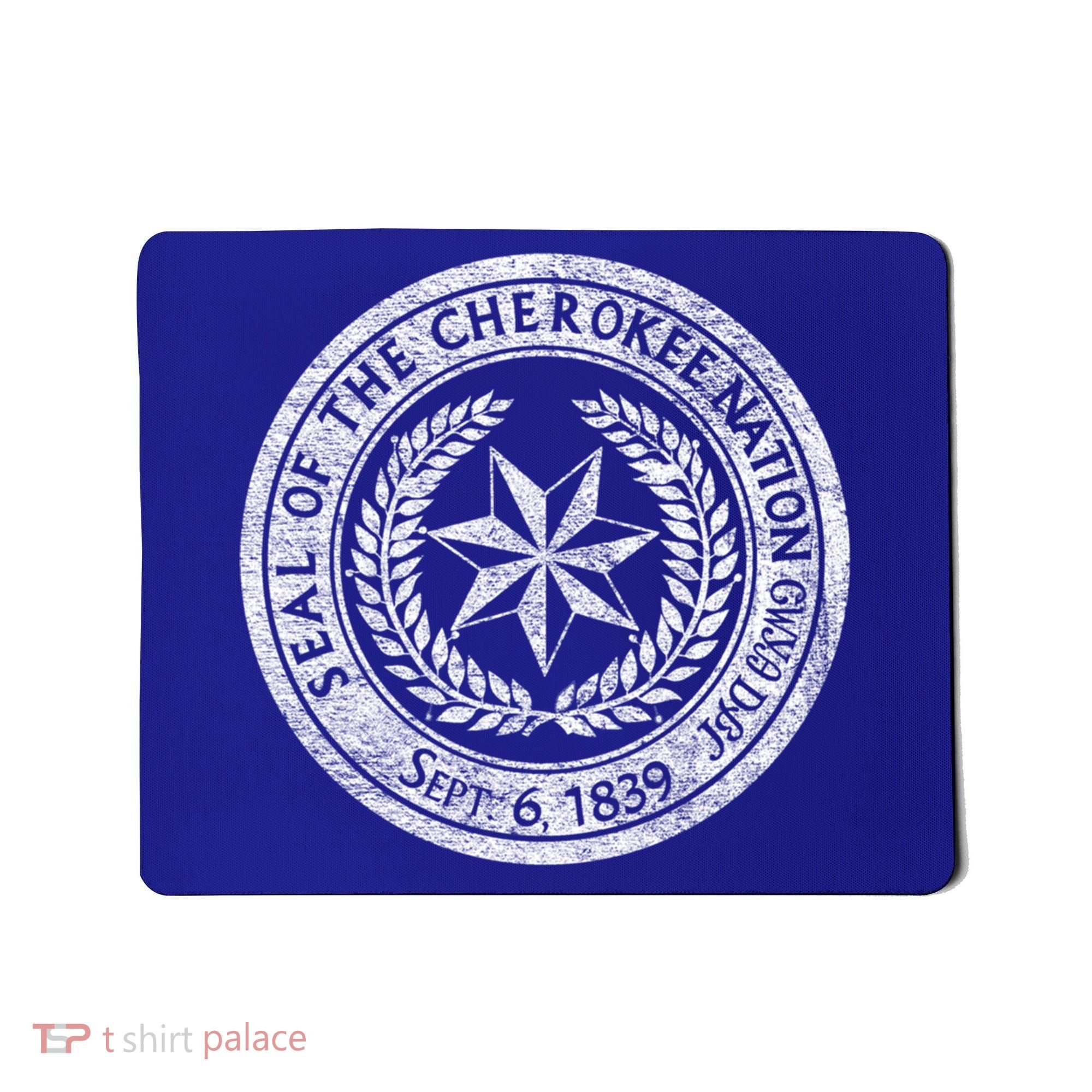 Cherokee Nation Seal Native American Tribe Pride Honor Meaningful Gift Mousepad