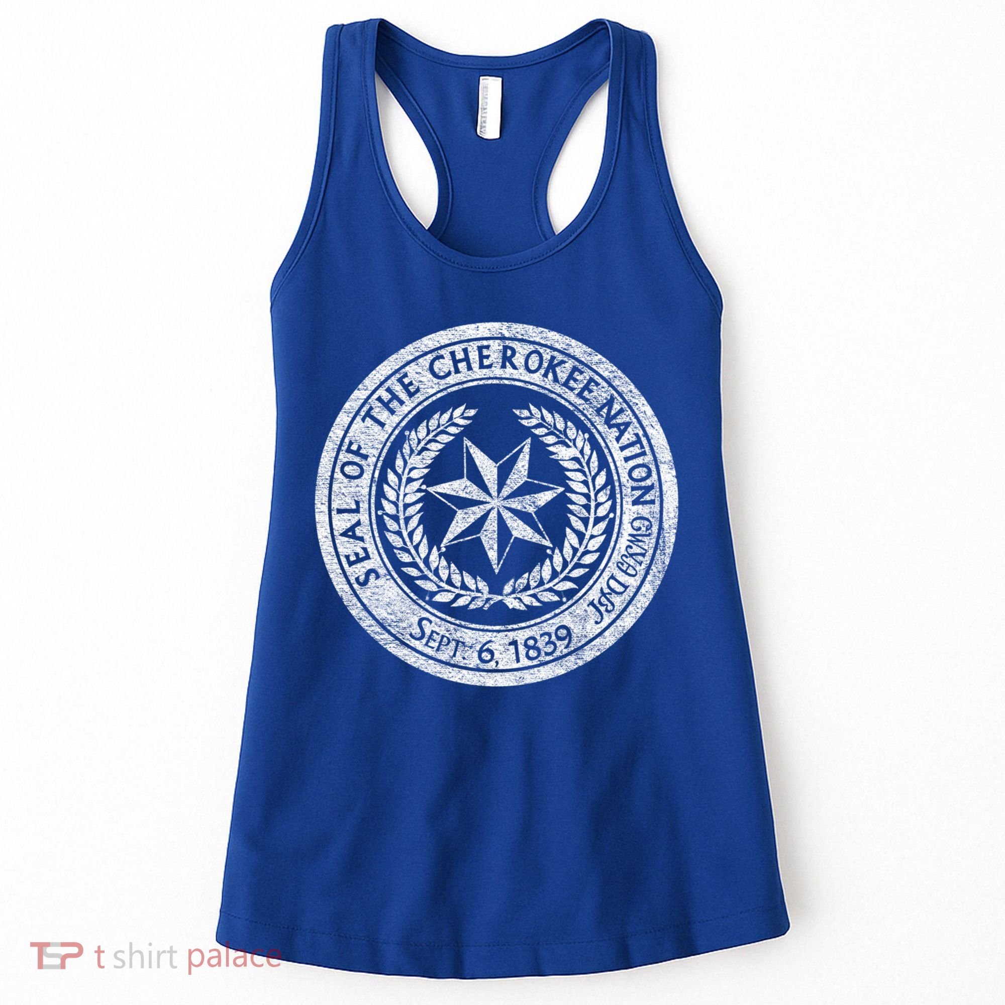 Cherokee Nation Seal Native American Tribe Pride Honor Meaningful Gift Women's Tank Top