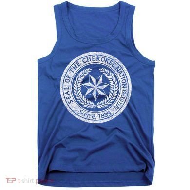 Cherokee Nation Seal Native American Tribe Pride Honor Meaningful Gift Tank Top