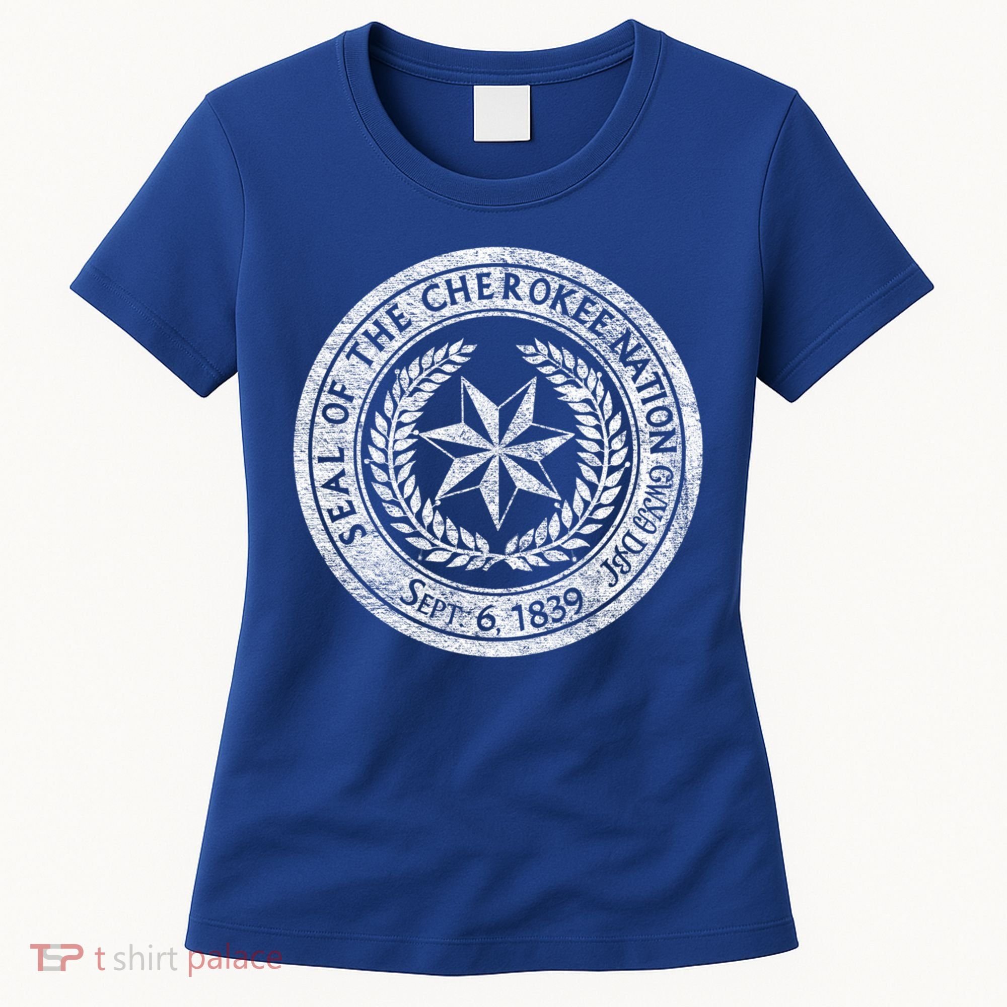 Cherokee Nation Seal Native American Tribe Pride Honor Meaningful Gift Women's T-Shirt