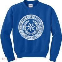 Cherokee Nation Seal Native American Tribe Pride Honor Meaningful Gift Kids Sweatshirt thumb 0