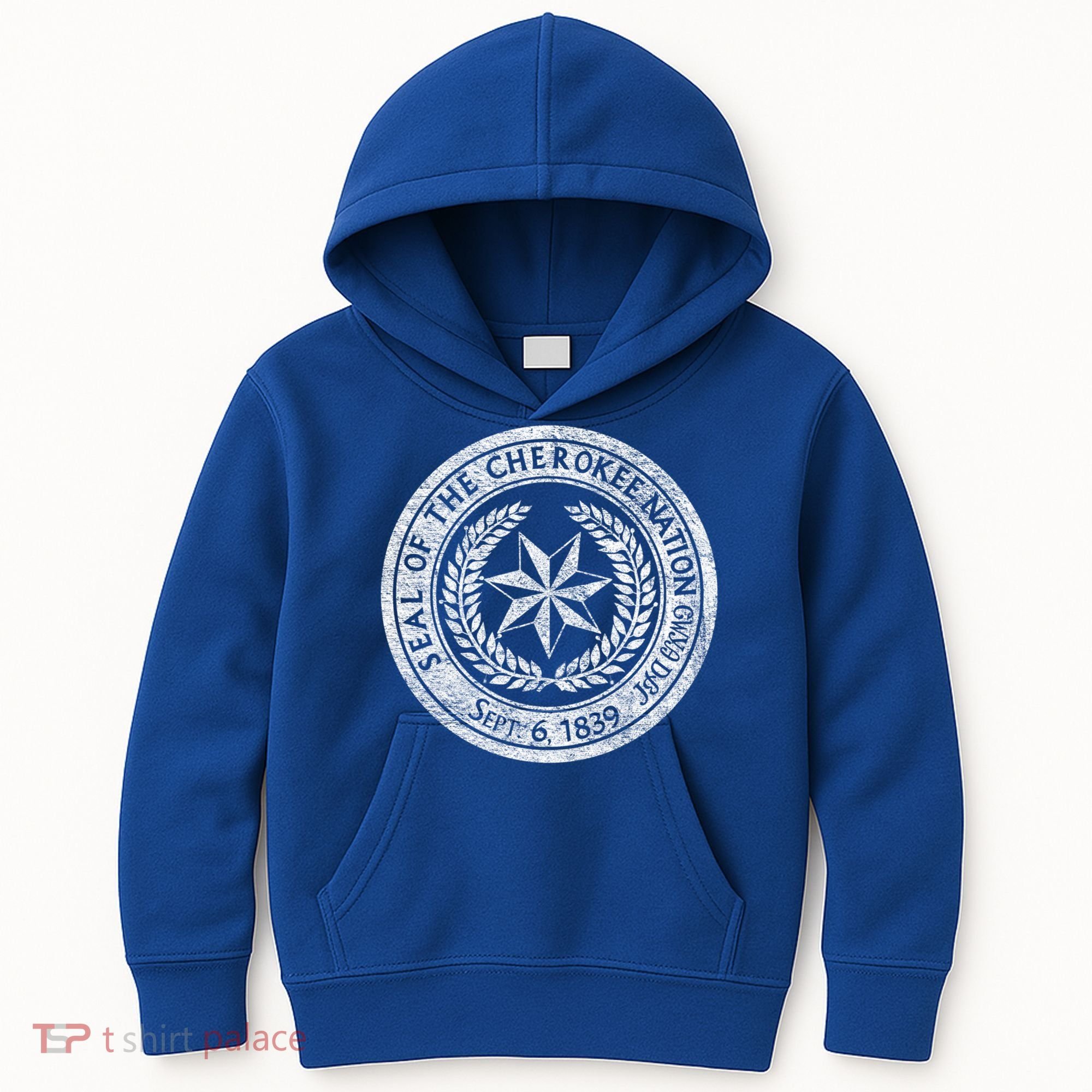 Cherokee Nation Seal Native American Tribe Pride Honor Meaningful Gift Kids Hoodie