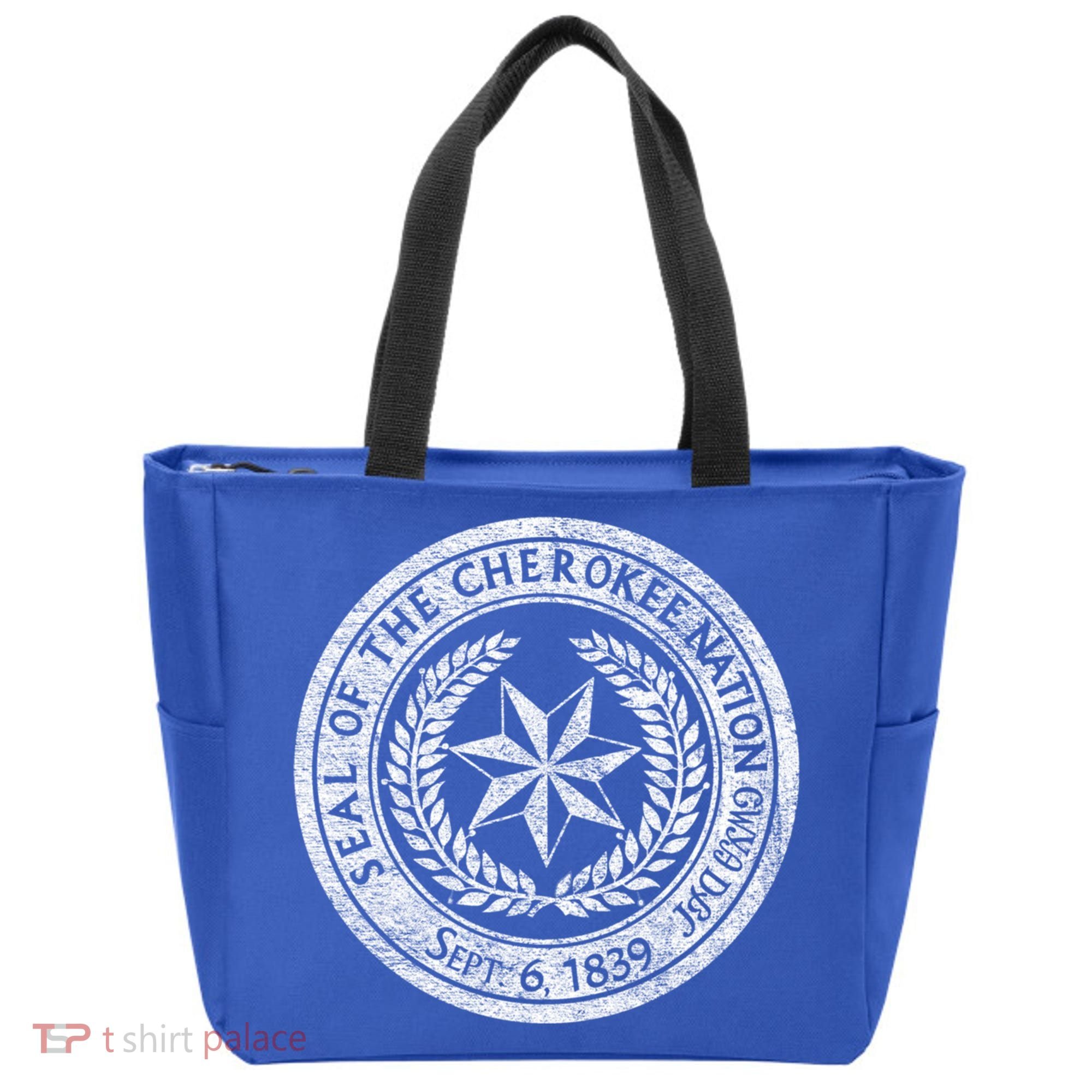 Cherokee Nation Seal Native American Tribe Pride Honor Meaningful Gift Tote Bag