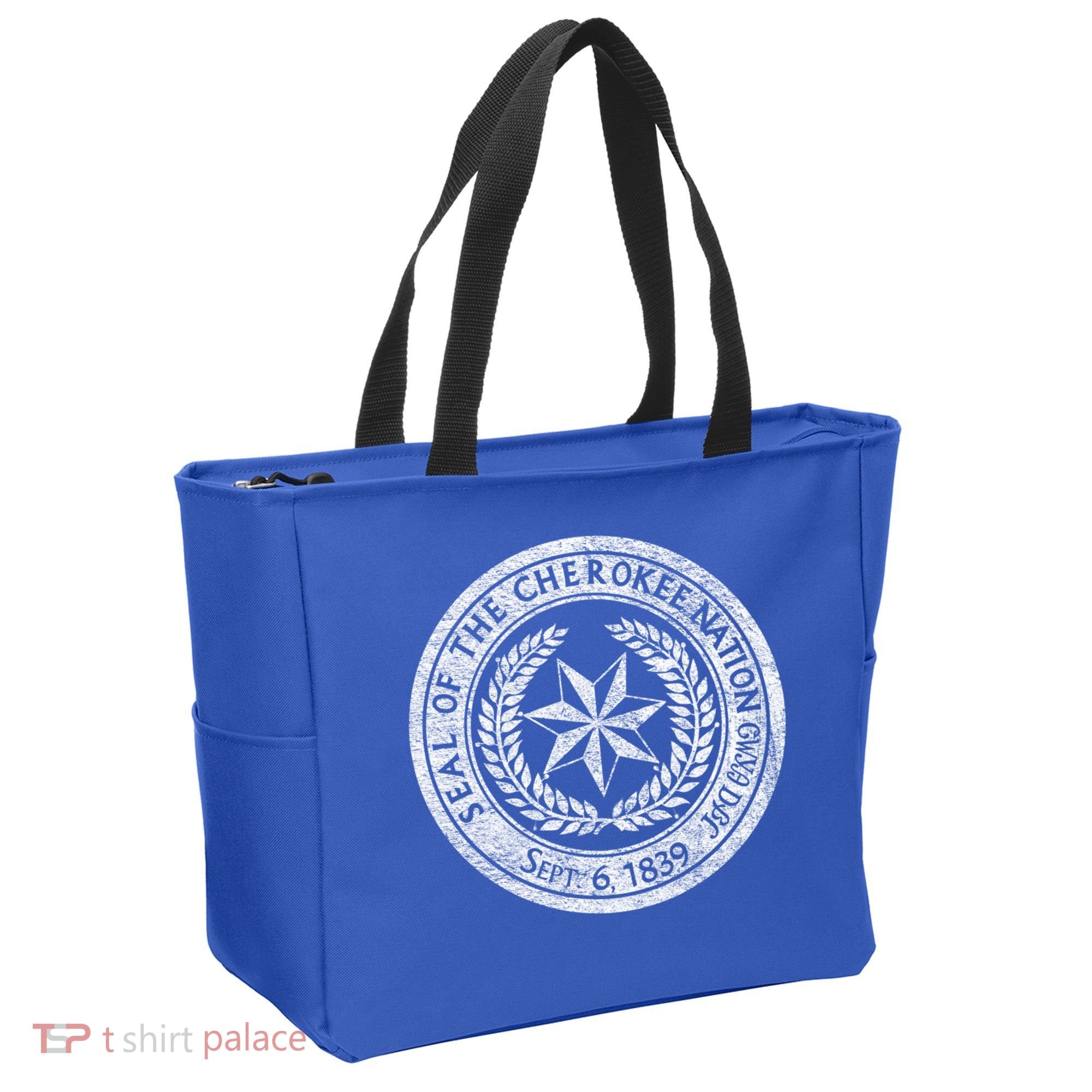 Cherokee Nation Seal Native American Tribe Pride Honor Meaningful Gift Tote Bag