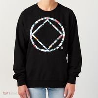 Cool Na Symbol Narcotics Anonymous Na Aa Funny Gift Women's Sweatshirt thumb 0