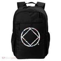 Cool Na Symbol Narcotics Anonymous Na Aa Funny Gift Backpack thumb 0