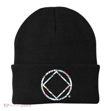 Cool Na Symbol Narcotics Anonymous Na Aa Funny Gift Beanie