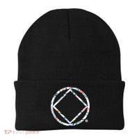 Cool Na Symbol Narcotics Anonymous Na Aa Funny Gift Beanie thumb 0