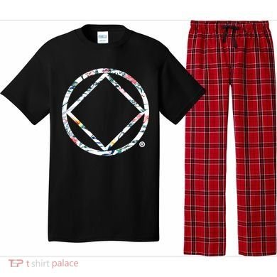 Cool Na Symbol Narcotics Anonymous Na Aa Funny Gift Pajama Set