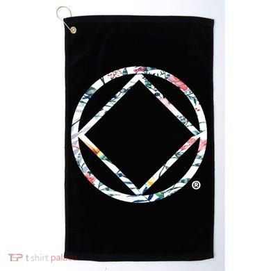 Cool Na Symbol Narcotics Anonymous Na Aa Funny Gift Golf Towel