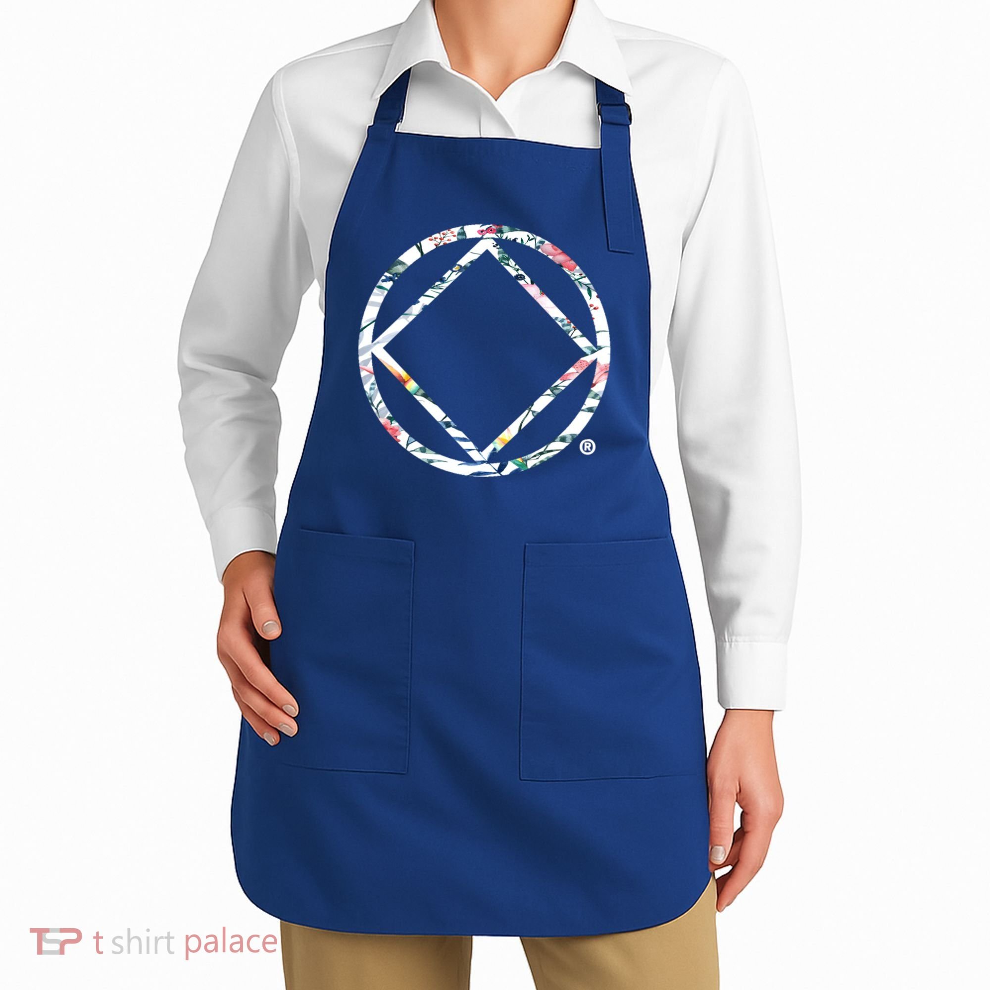 Cool Na Symbol Narcotics Anonymous Na Aa Funny Gift Apron
