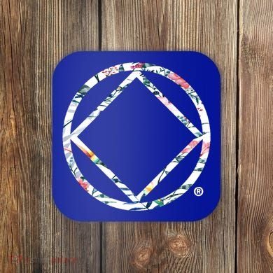 Cool Na Symbol Narcotics Anonymous Na Aa Funny Gift Coaster