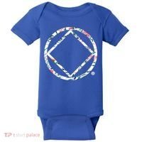 Cool Na Symbol Narcotics Anonymous Na Aa Funny Gift Baby Bodysuit thumb 0