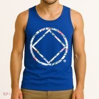 Cool Na Symbol Narcotics Anonymous Na Aa Funny Gift Tank Top thumb 3