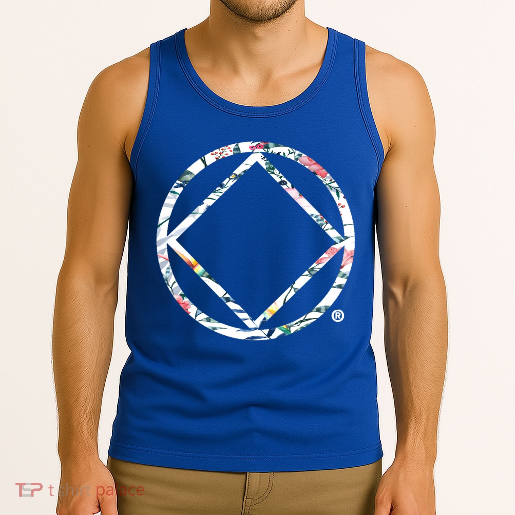 Cool Na Symbol Narcotics Anonymous Na Aa Funny Gift Tank Top