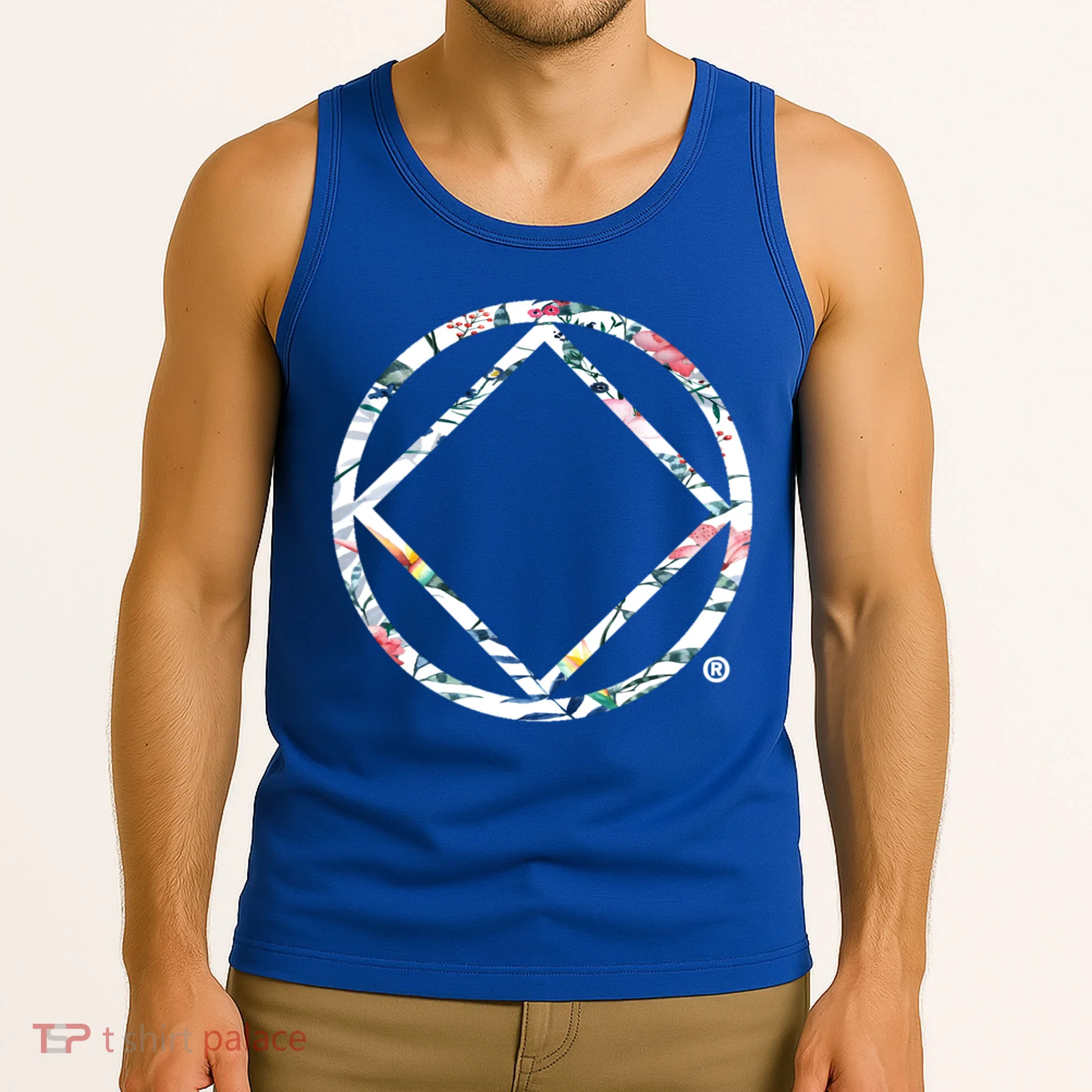 Cool Na Symbol Narcotics Anonymous Na Aa Funny Gift Tank Top