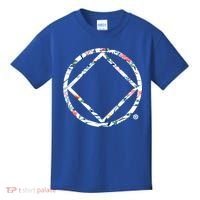 Cool Na Symbol Narcotics Anonymous Na Aa Funny Gift Kids T-Shirt thumb 0