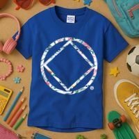 Cool Na Symbol Narcotics Anonymous Na Aa Funny Gift Kids T-Shirt thumb 3