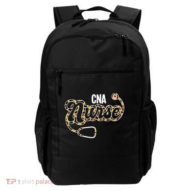 Cna Nurse Stethoscope Leopard Certified Nursing Assistant Funny Gift Backpack