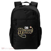Cna Nurse Stethoscope Leopard Certified Nursing Assistant Funny Gift Backpack thumb 0