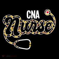 Cna Nurse Stethoscope Leopard Certified Nursing Assistant Funny Gift Women's Hoodie thumb 2