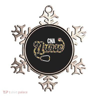 Cna Nurse Stethoscope Leopard Certified Nursing Assistant Funny Gift Ornament