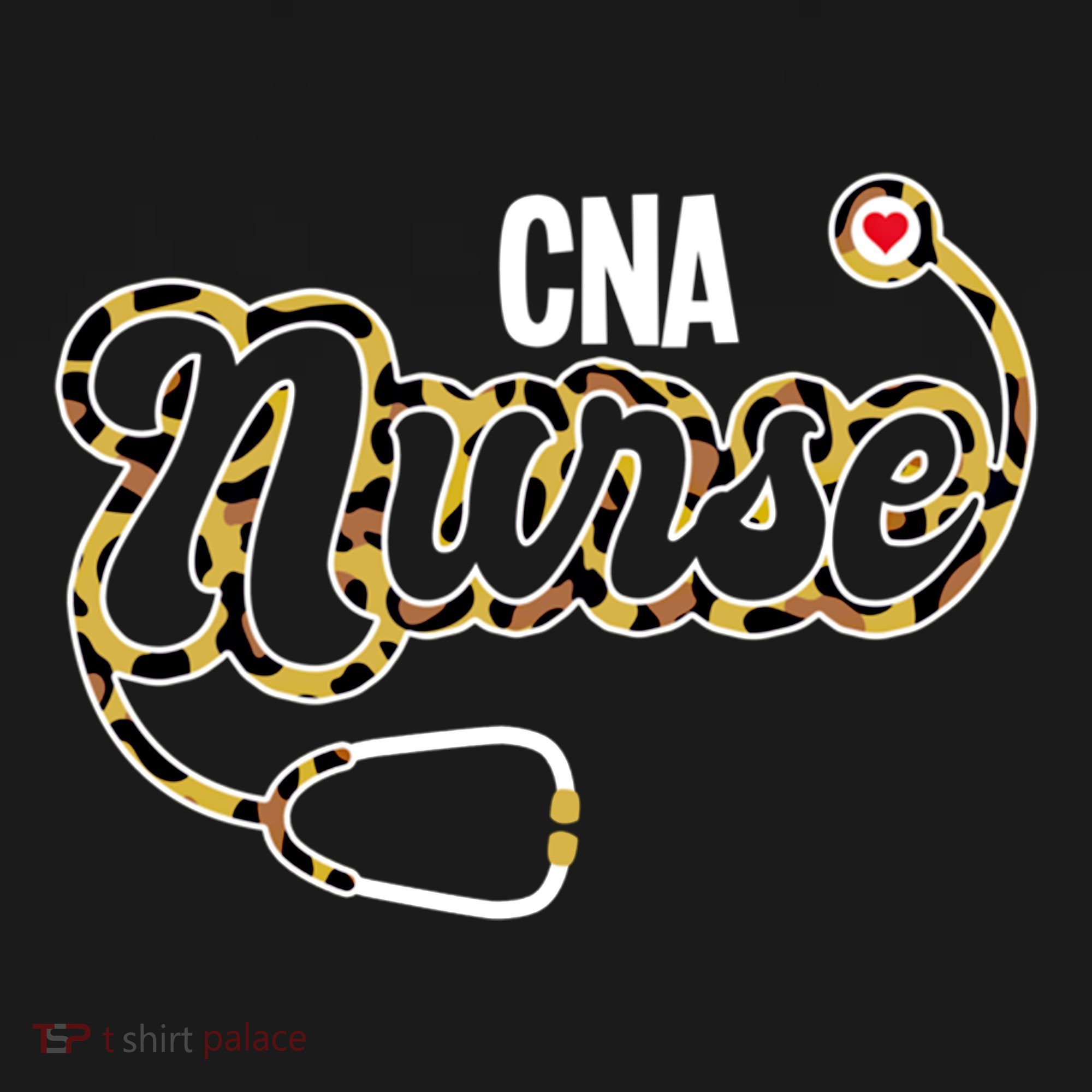 Cna Nurse Stethoscope Leopard Certified Nursing Assistant Funny Gift Ornament
