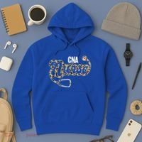 Cna Nurse Stethoscope Leopard Certified Nursing Assistant Funny Gift Hoodie thumb 3