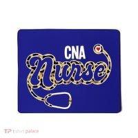 Cna Nurse Stethoscope Leopard Certified Nursing Assistant Funny Gift Mousepad thumb 0