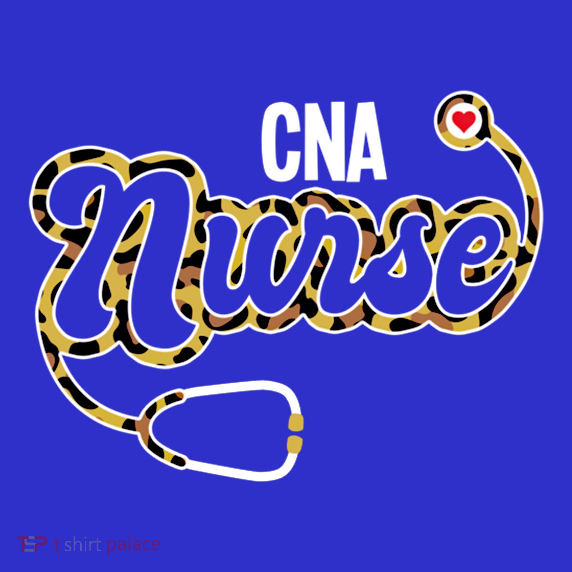 Cna Nurse Stethoscope Leopard Certified Nursing Assistant Funny Gift Mousepad
