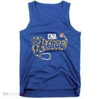 Cna Nurse Stethoscope Leopard Certified Nursing Assistant Funny Gift Tank Top thumb 0