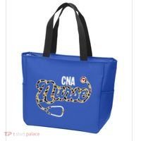 Cna Nurse Stethoscope Leopard Certified Nursing Assistant Funny Gift Tote Bag thumb 3