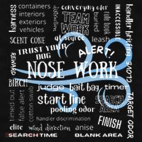 Canine Nosework Sniffer Dog Ladies PosiCharge Tri-Blend Wicking Tank thumb 2