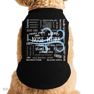 Canine Nosework Sniffer Dog Doggie Tank