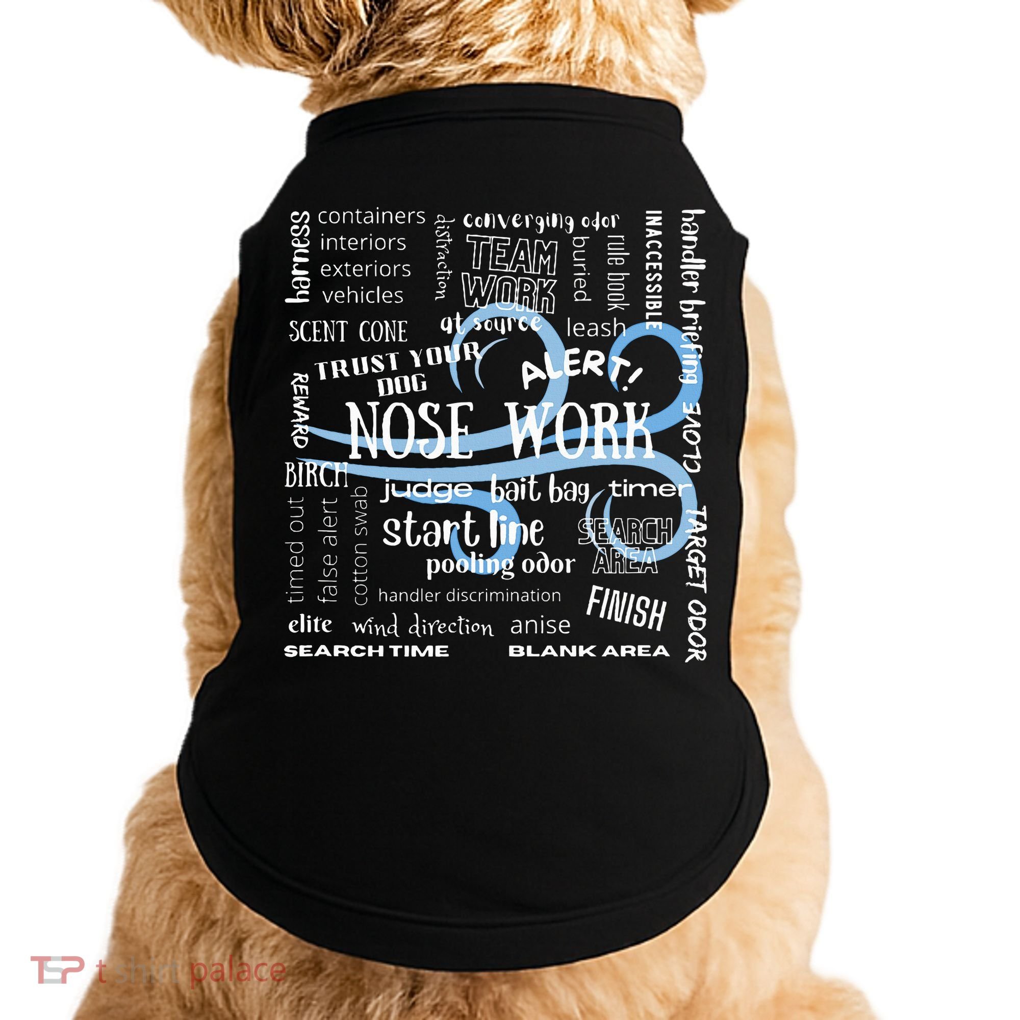 Canine Nosework Sniffer Dog Doggie Tank