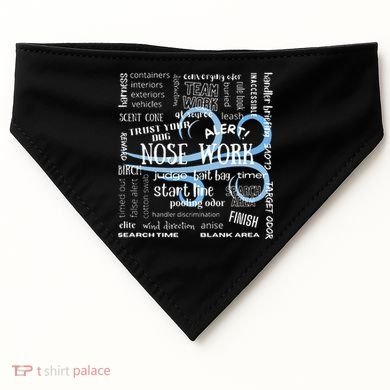 Canine Nosework Sniffer Dog USA-Made Doggie Bandana