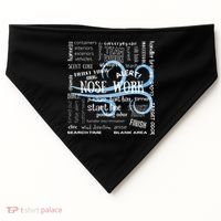 Canine Nosework Sniffer Dog USA-Made Doggie Bandana thumb 0