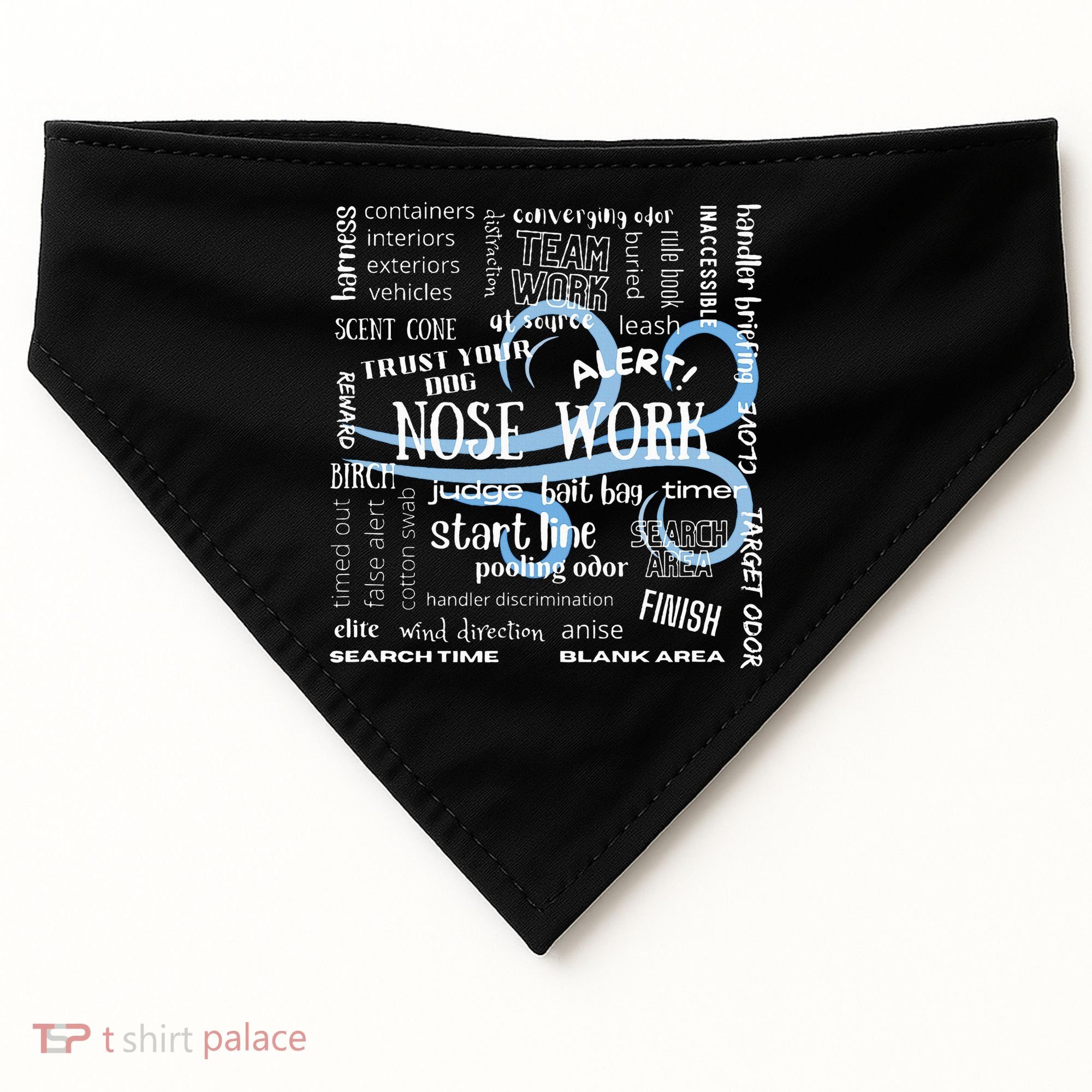 Canine Nosework Sniffer Dog USA-Made Doggie Bandana